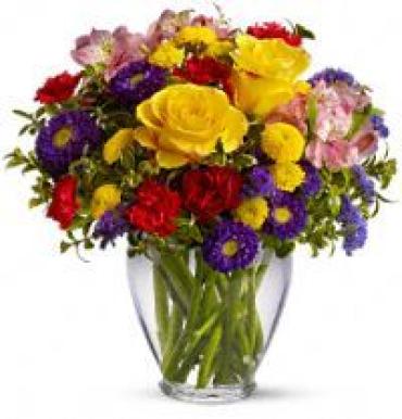 BRIGHTEN YOUR DAY BOUQUET : CO Florist : Same Day Flower Delivery for