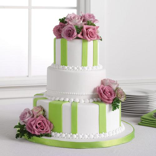 Lavender Rose Cake Decorations