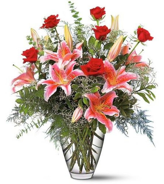 Stargazers and Roses WILL NOT BE EXACTLY AS PICTURED