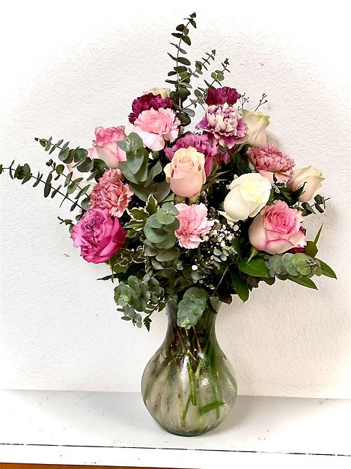 Vintage Pink Roses