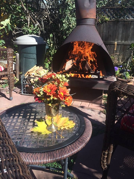 Fall Shower Cocktail Table