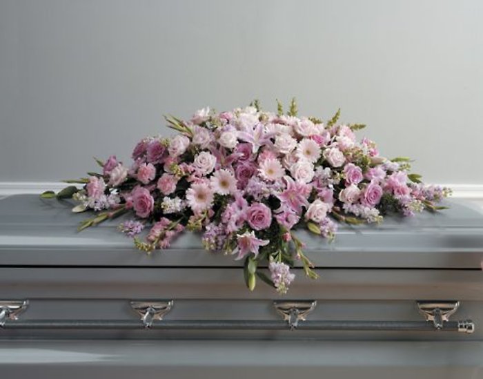 Pink Full Casket Spray<br>CTT62-11