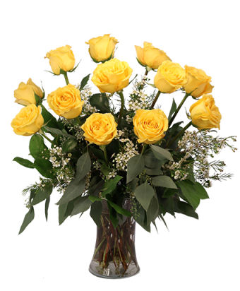 Dozen Yellow Roses