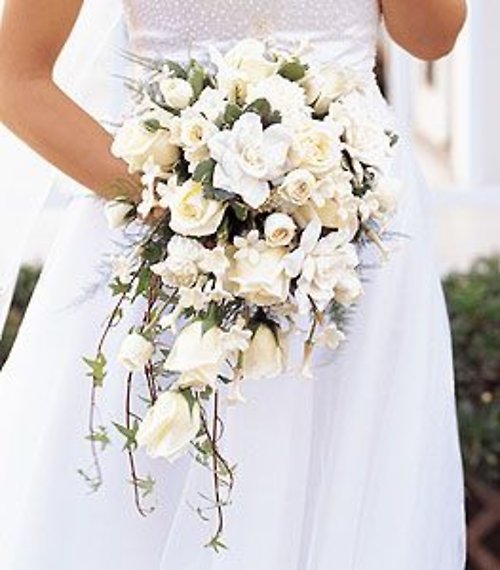 Cascading Bridal Bouquet