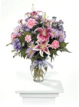 Pink and Lavender Vase Arrangement<br>CTT 61-22