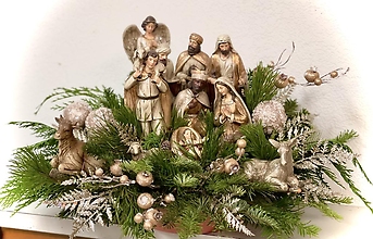 Keepsake Nativity Centerpiece
