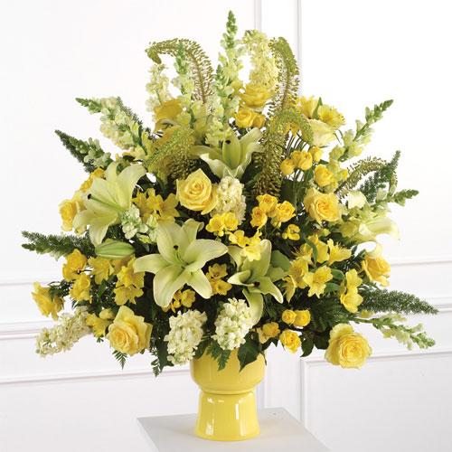 Yellow Altar Arrangement