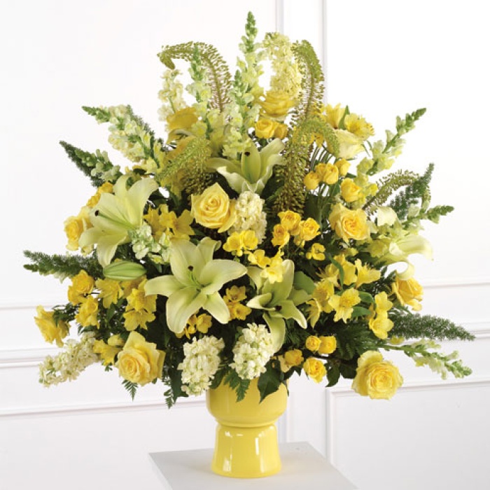 Yellow Altar Arrangement