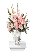 Peach and Pink Vase Arrangement<br>CTT 73-21