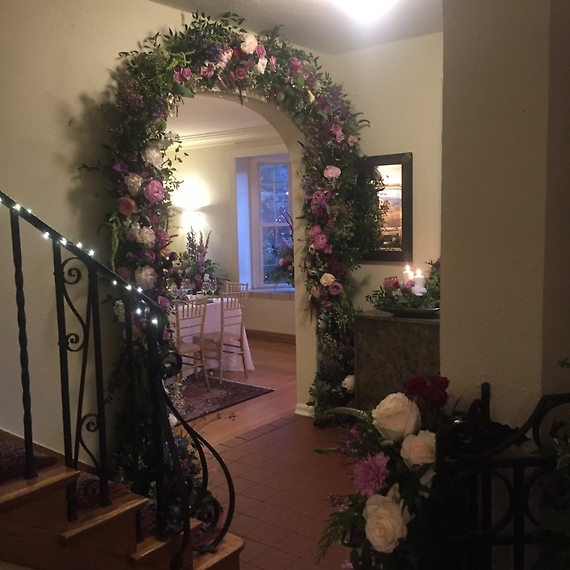 70th Birthday Arch