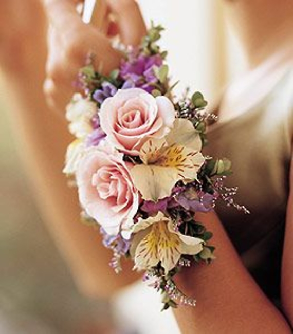 Mixed Pastel Corsage